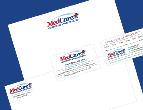 Urge Care Medical Logo Design for Print | Aurora IT